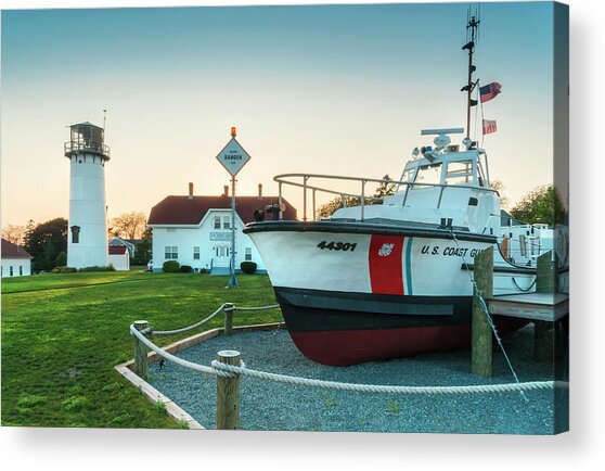 Chatham Light & Coast Guard Station, Ma #2 Acrylic Print