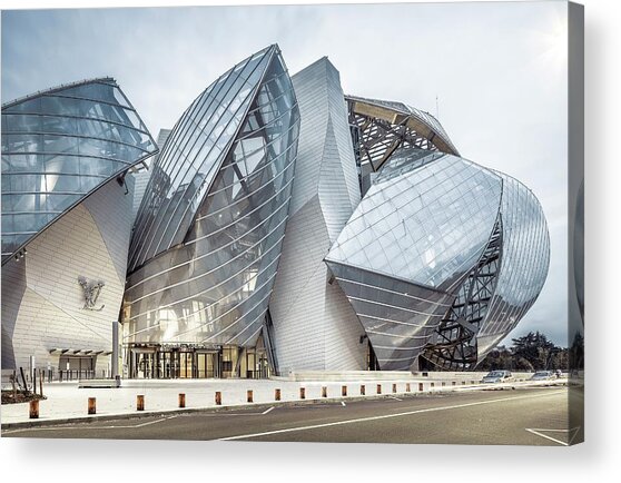 Louis Vuitton Foundation In Paris Acrylic Print