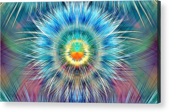 Sunplosion 2 Symmetry Acrylic Print