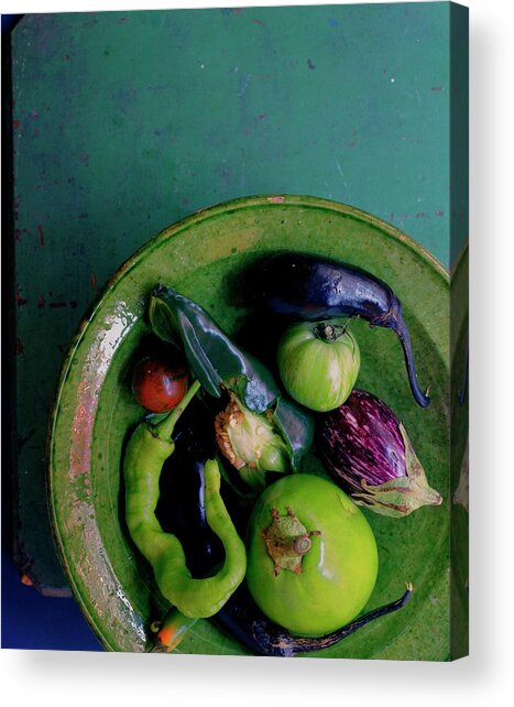 Bowl of Colorful Vegetables Acrylic Print