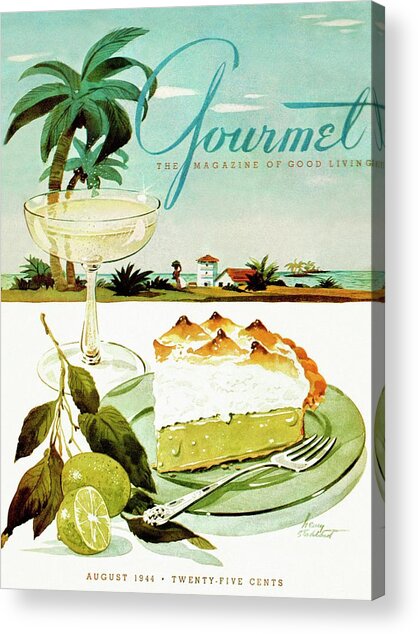 Tropical Dessert by the Beach Acrylic Print