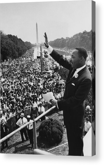 Martin Luther King Jr. at the March Acrylic Print