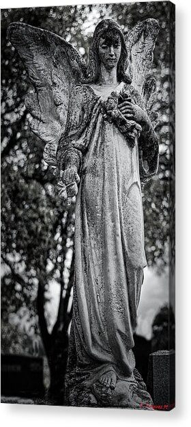 Angel Standing Watch New Braunfels, Texas Acrylic Print