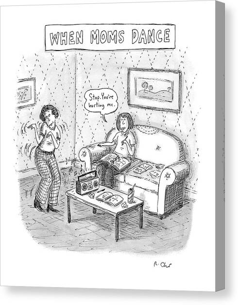 New Yorker September 11th, 2006 Canvas Art Print by Roz Chast