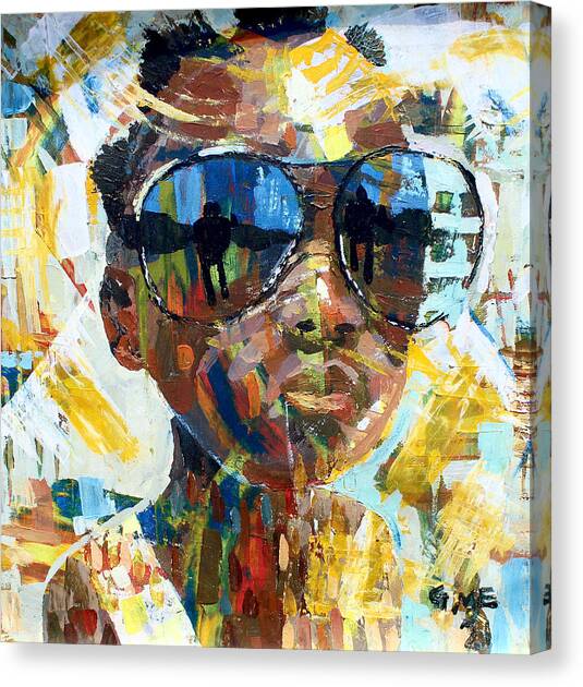 Cooling off Canvas Art Print by Jimmy Malinga