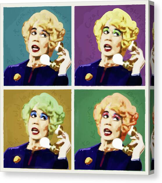 Miss Babs, Acorn Antiques Canvas Art Print by BFA Prints