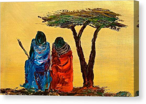 N 15 Canvas Art Print by John Ndambo