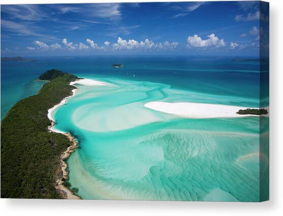 Australia, Whitsunday Island #1 Canvas Art Print by Hp Huber