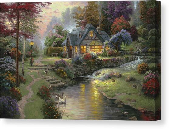 Light Canvas Prints & Wall Art by Thomas Kinkade