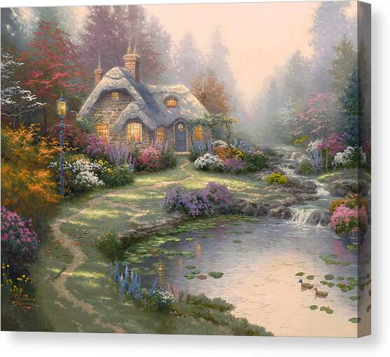 Light Canvas Prints & Wall Art by Thomas Kinkade