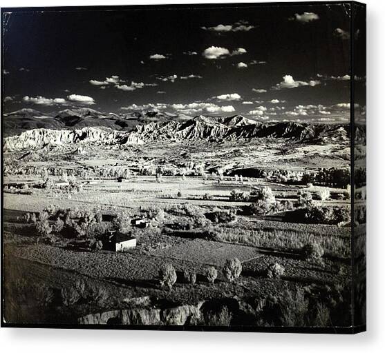 Santa Fe In New Mexico Canvas Art Print by Herbert Matter