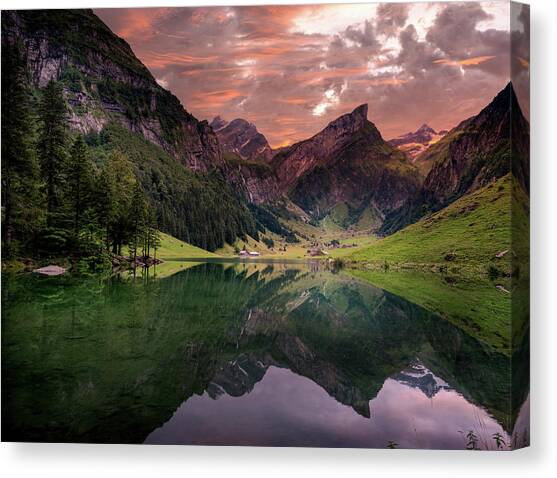 SeeAlpSee Canvas Art Print by Serge Ramelli