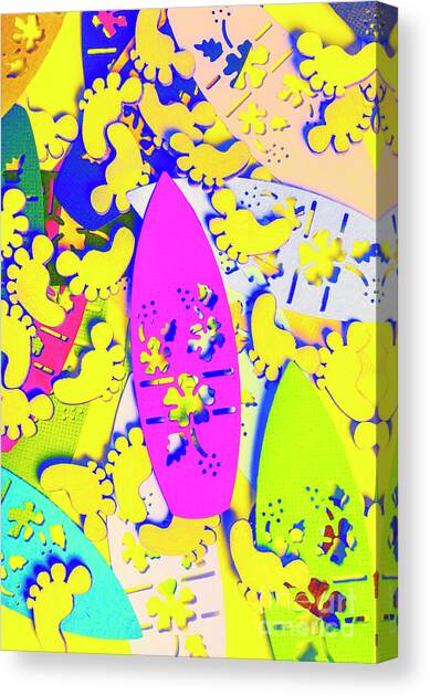 Hawaiian design Canvas Art Print by Jorgo Photography