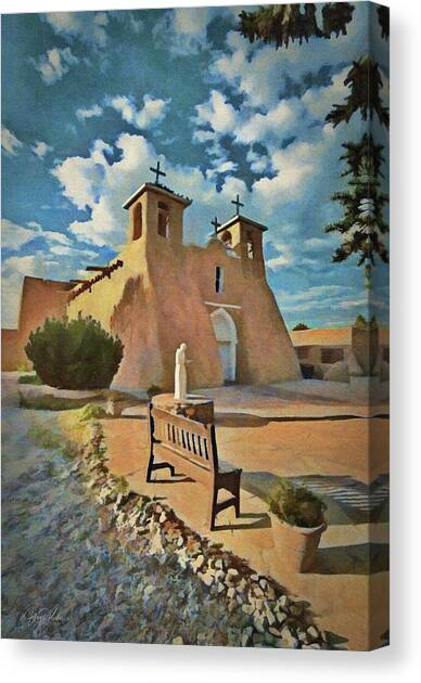 San Francisco de Asis Canvas Art Print by Jeffrey Kolker