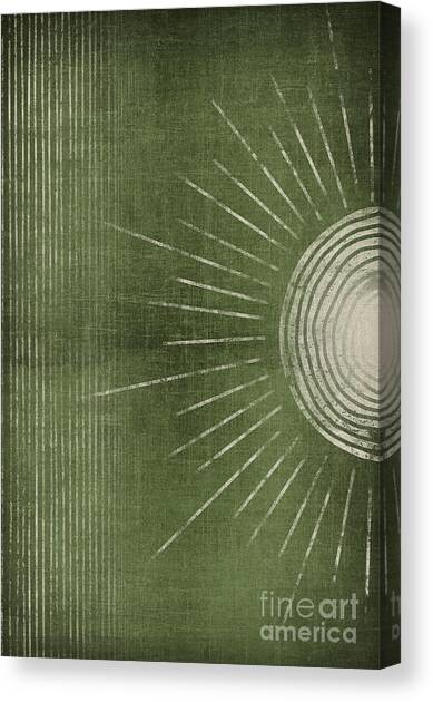 The Mystical Sun 1 Canvas Art Print by Ema Paraschiv