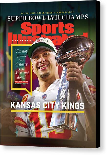 Kansas City Chiefs, Super Bowl LVII Champions Canvas Art Print by Sports Illustrated