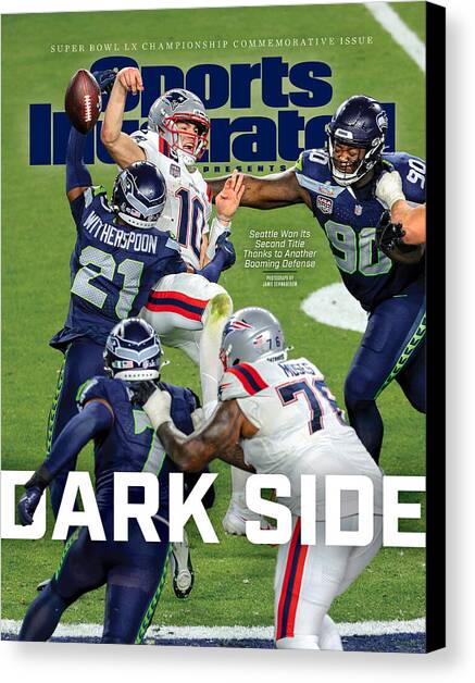Seattle Seahawks Super Bowl LX Championship Cover Canvas Art Print by Sports Illustrated