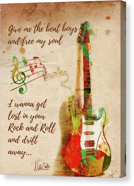 Drift Away Canvas Art Print by Nikki Marie Smith