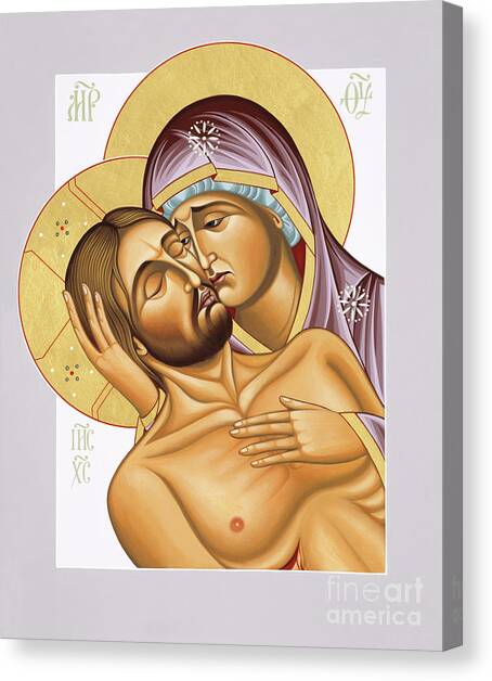 Our Lady of Magadan 056 Canvas Art Print by William Hart McNichols