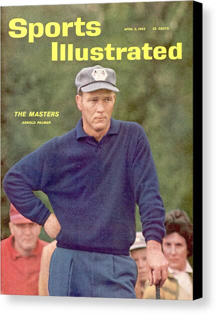 Arnold Palmer, 1962 Baton Rouge Open Sports Illustrated Cover Canvas Art Print by Sports Illustrated