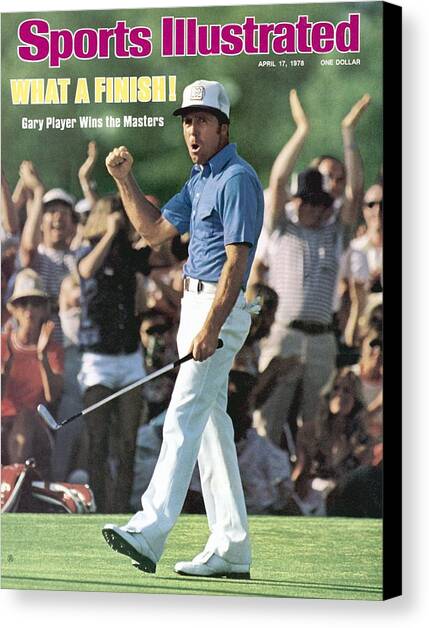 Gary Player, 1978 Masters Sports Illustrated Cover Canvas Art Print by Sports Illustrated