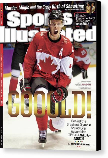 Gooold Behind The Greatest Olympic Squad Ever Assembled Its Sports Illustrated Cover Canvas Art Print by Sports Illustrated