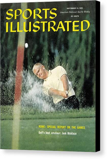 Jack Nicklaus, Amateur Golf Sports Illustrated Cover Canvas Art Print by Sports Illustrated