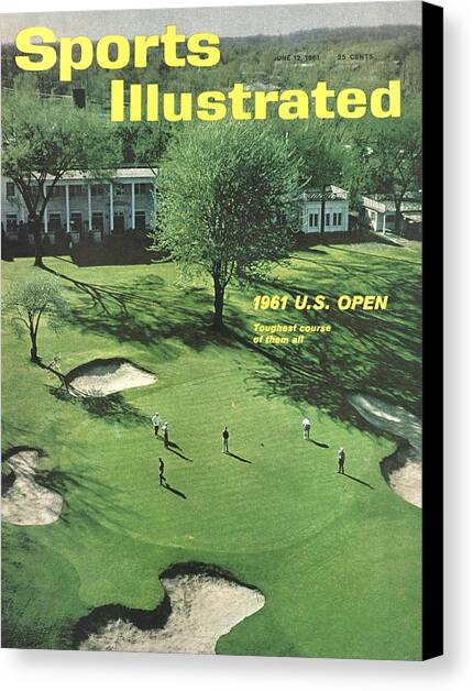 Oakland Hills Country Club Sports Illustrated Cover Canvas Art Print by Sports Illustrated
