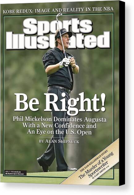 Phil Mickelson, 2006 Masters Sports Illustrated Cover Canvas Art Print by Sports Illustrated