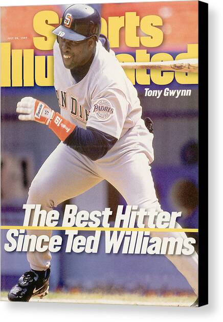 San Diego Padres Tony Gwynn... Sports Illustrated Cover Canvas Art Print by Sports Illustrated