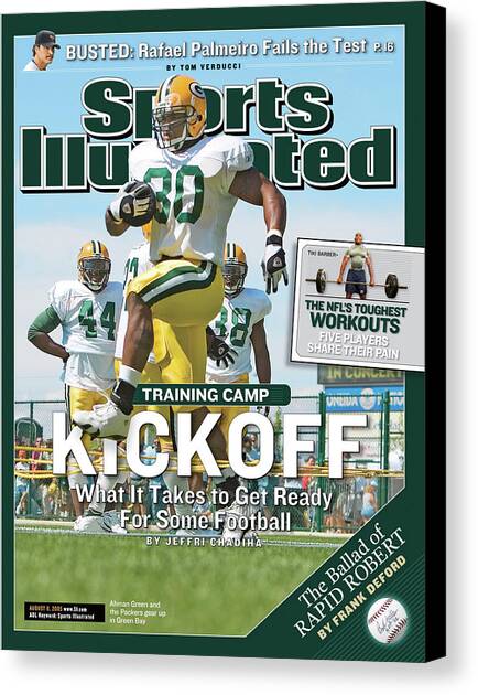 Training Camp Kickoff What It Takes To Get Ready For Some Sports Illustrated Cover Canvas Art Print by Sports Illustrated