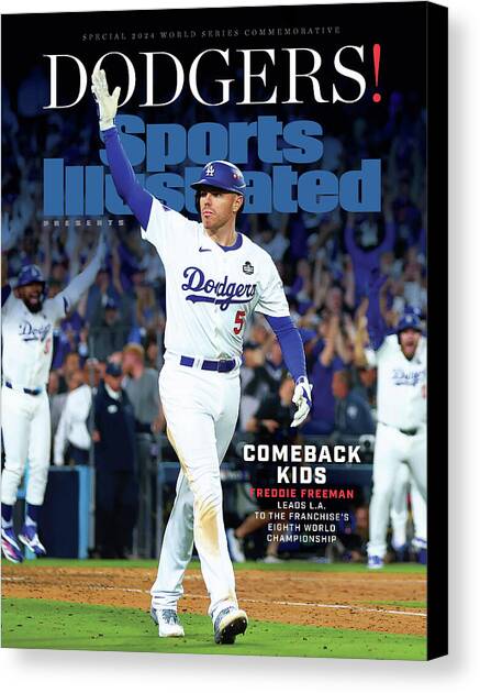 2024 Sports Illustrated World Series Championship Commemorative Issue Cover Canvas Art Print by Sports Illustrated