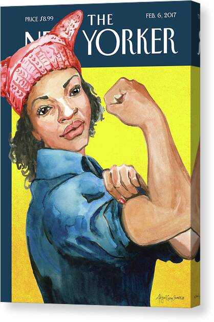 The March Canvas Art Print by Abigail Gray Swartz