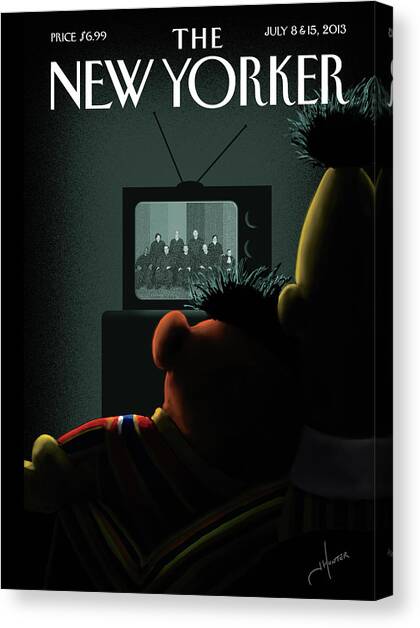 Moment of Joy Canvas Art Print by Jack Hunter