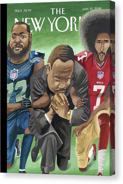 In Creative Battle Canvas Art Print by Mark Ulriksen