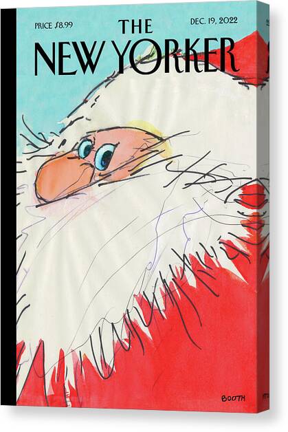 Believe Canvas Art Print by George Booth