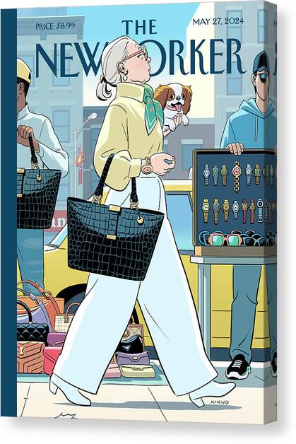 Genuine Style Canvas Art Print by R Kikuo Johnson