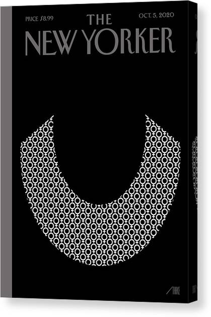 Icons Canvas Art Print by Bob Staake