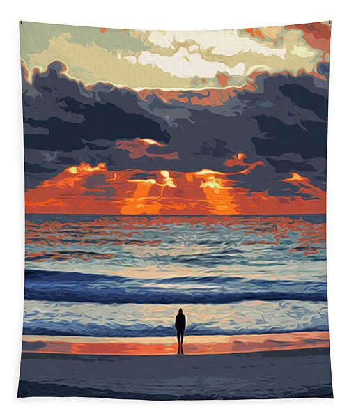 Staring At The Ocean Tapestry