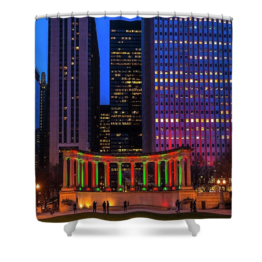 Millennium Park, Chicago Shower Curtain