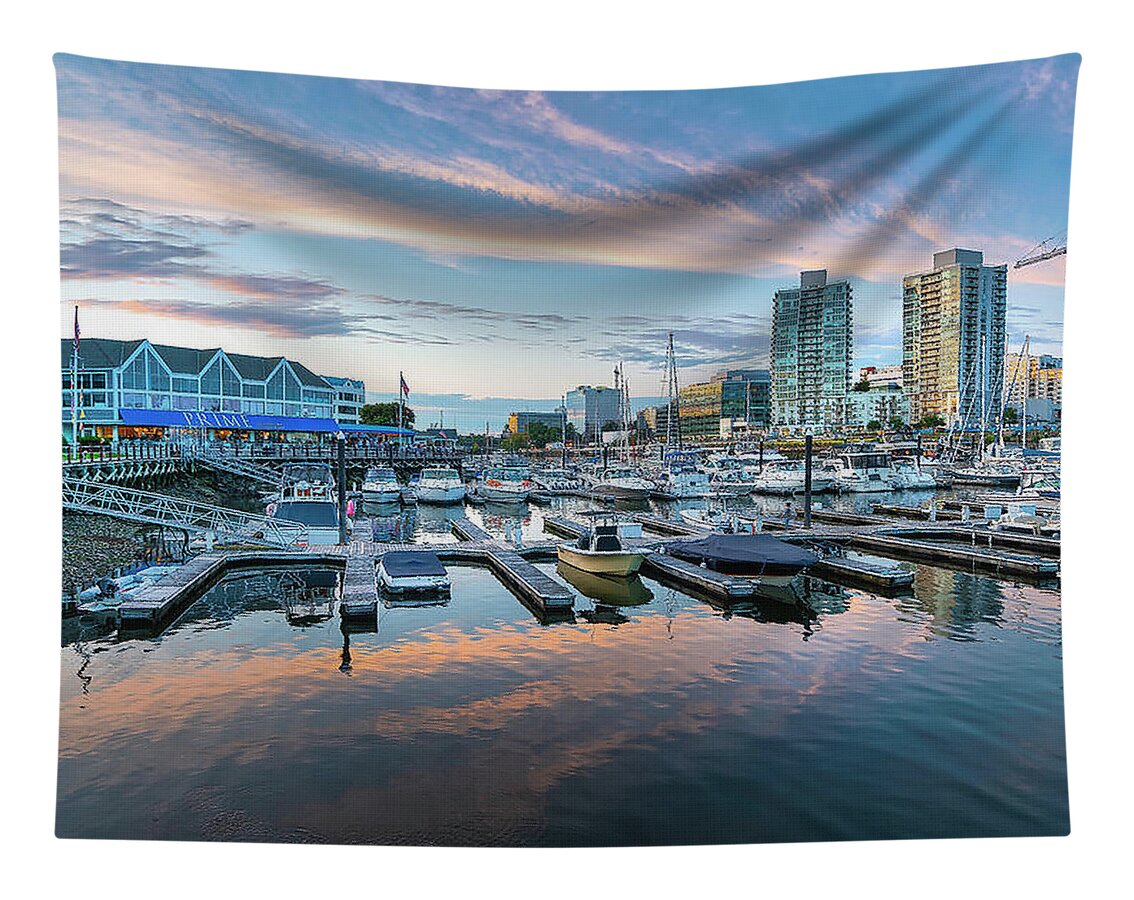 Marina, Stamford, Connecticut #4 Tapestry