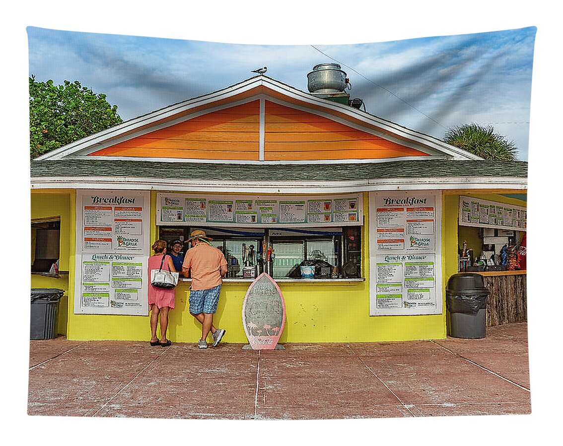 Beach Bar, Pass-a-grille, Florida Tapestry