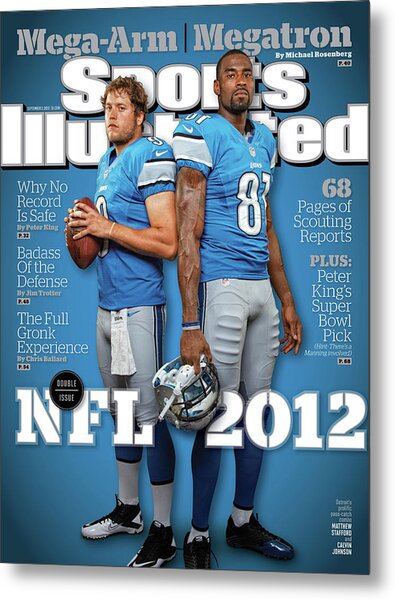 NFL 2012 Sports Illustrated Cover Metal Print