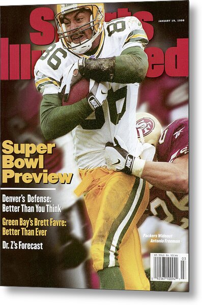 Antonio Freeman Super Bowl Preview Metal Print