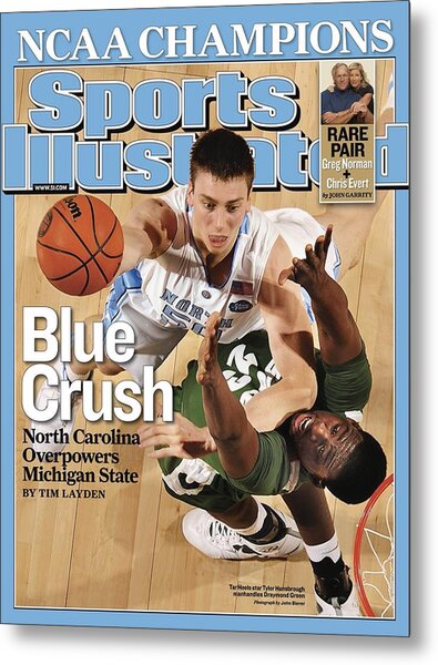 Basketball Championship Cover Metal Print