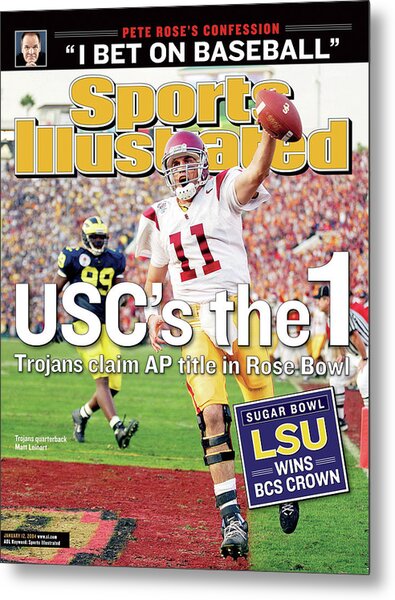 USC Trojans Victory Celebration Metal Print
