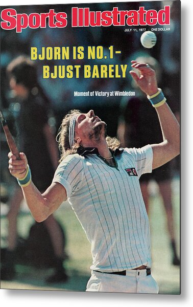 Bjorn Borg's Wimbledon Triumph Metal Print