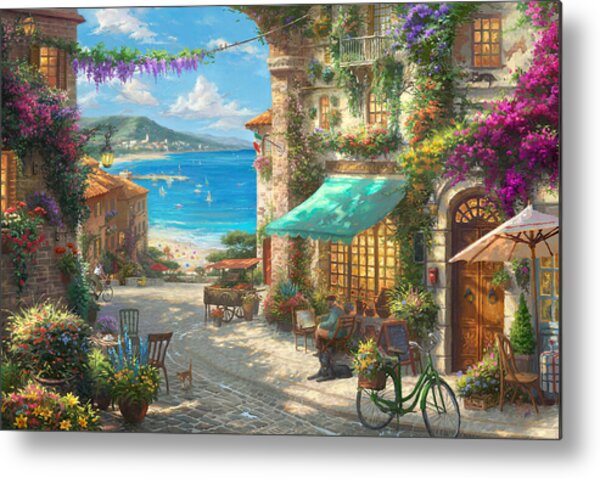 Thomas Kinkade Metal Prints and Metal Art