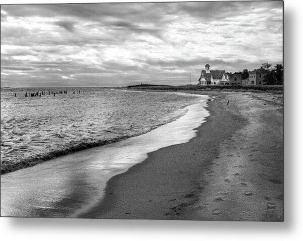 Popham Beach, Me Metal Print