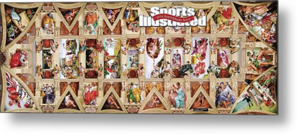 Sports Illustrated 40th Anniversary Collage Metal Print